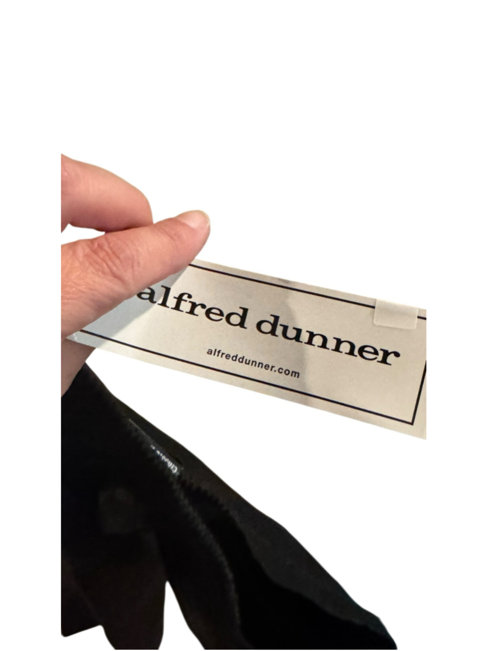 Women's Alfred Dunner Black Classic Fit Trousers Size 8 - Picture 4 of 5